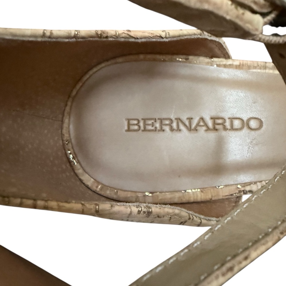 Bernardo Cork Platform Heels - Picture 7 of 10